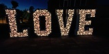 EventMagic - napis LOVE | Dekoracje światłem Gołaczewy, małopolskie - zdjęcie 4