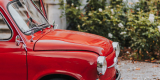 Czerwony Fiat 600D | Auto do ślubu Kraków, małopolskie - zdjęcie 3