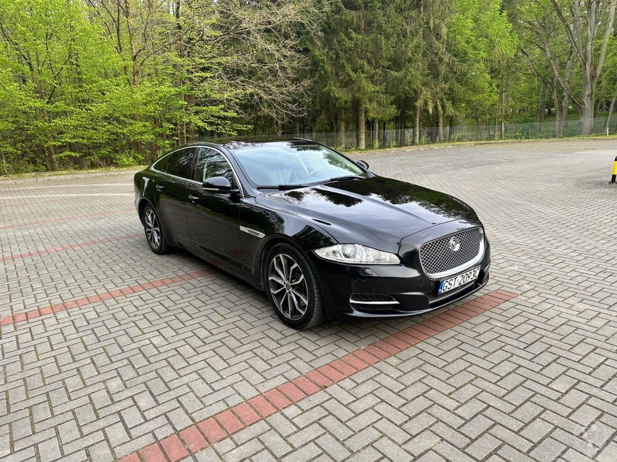 Królewski Ślub - Wytworny Jaguar XJ | Auto do ślubu Starogard Gdański, pomorskie - zdjęcie 1