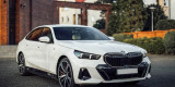 Białe BMW 5 2024 3.0 489KM G60 M550 | Auto do ślubu Kraków, małopolskie - zdjęcie 1