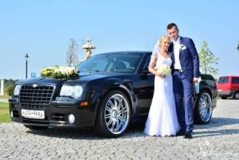 Auta do Ślubu Chrysler 300C SRT8 i Dodge Charger, Samochód, auto do ślubu, limuzyna Lewin Brzeski
