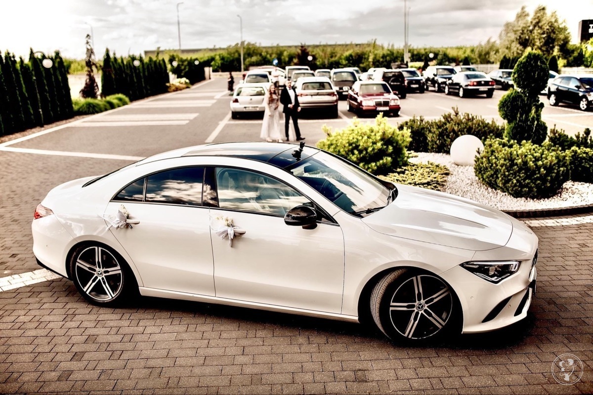 Biały Mercedes CLA | Auto do ślubu Łódź, łódzkie - zdjęcie 1