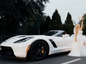 Corvette C7 Z06 Kabriolet | Auto do ślubu Kraków, małopolskie