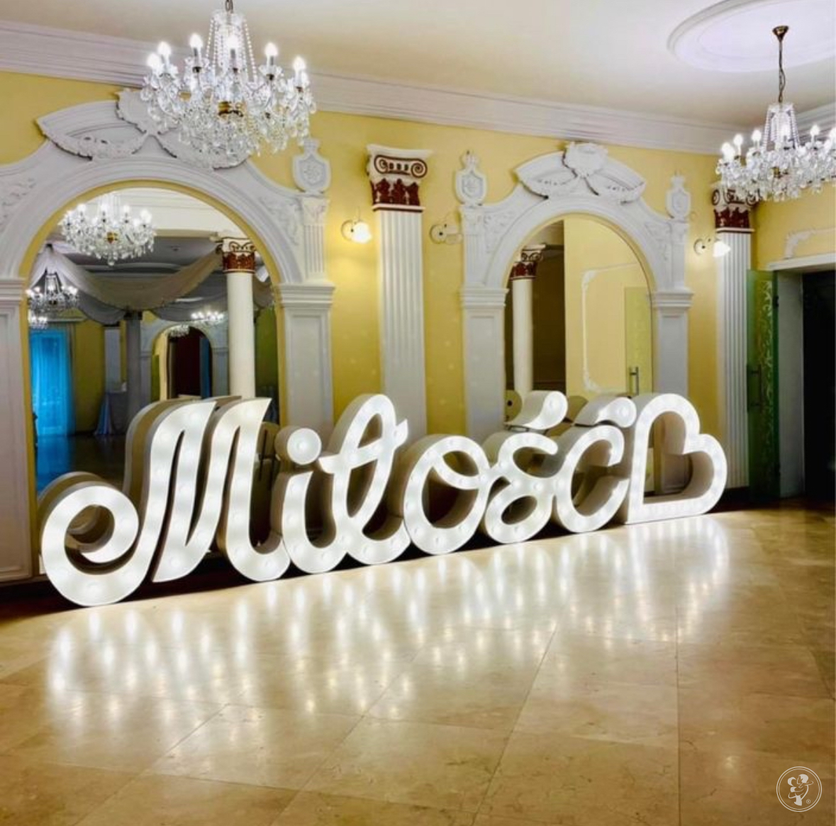 BlaskEvent - napis MIŁOŚĆ 650 cm | Dekoracje światłem Kłomnice, śląskie - zdjęcie 1