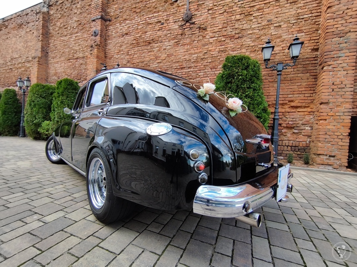 Czarna Warszawa M-20 1952 Garbuska | Auto do ślubu Poznań, wielkopolskie - zdjęcie 1