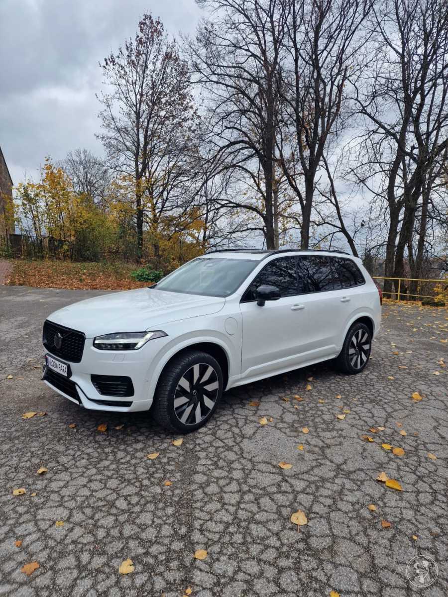 VOLVO XC90 T8 Biała Perła | Auto do ślubu Kielce, świętokrzyskie - zdjęcie 1
