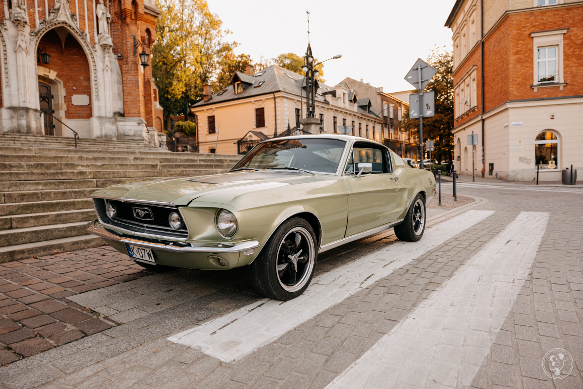 Ford Mustang Fastback z 1968r. | Auto do ślubu Spytkowice, małopolskie - zdjęcie 1