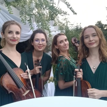 Kwartet Smyczkowy Violin Sound | Oprawa muzyczna ślubu Warszawa, mazowieckie