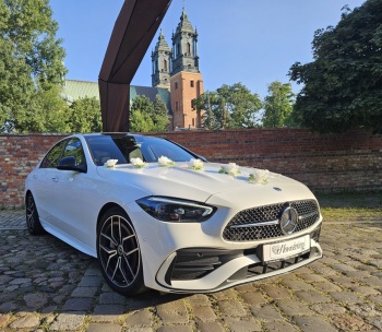 Mercedes C klasa AMG | Auto do ślubu Poznań, wielkopolskie
