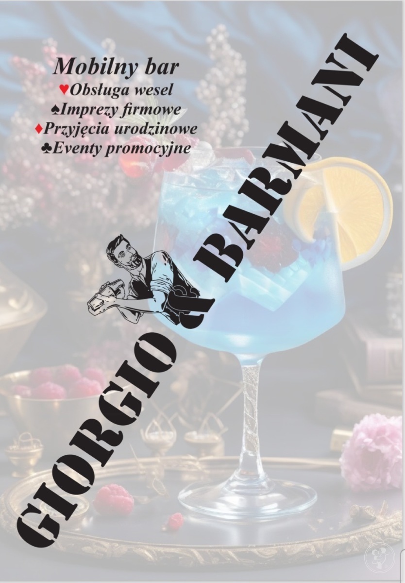 Giorgio Barmani - Mobilny Bar | Barman na wesele Olsztyn, warmińsko-mazurskie - zdjęcie 1