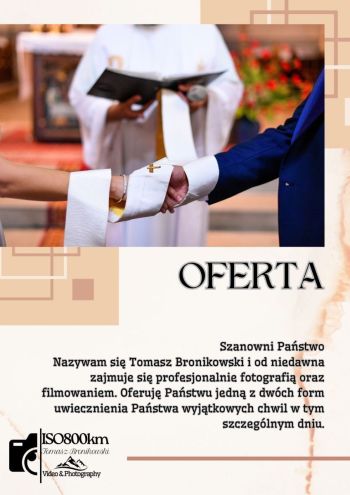 iso800km - Tomasz Bronikowski | Kamerzysta na wesele Koronowo, kujawsko-pomorskie