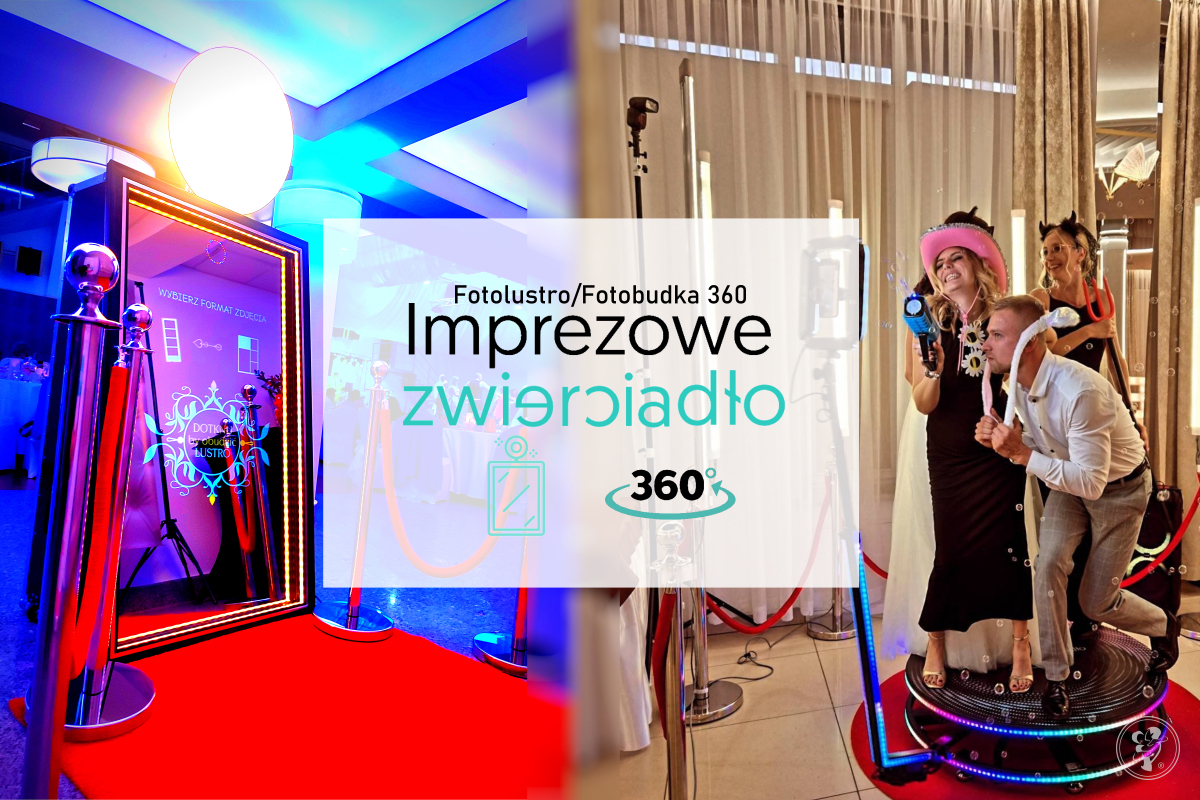 Imprezowe Zwierciadło Fotobudka 360 | Fotobudka na wesele Rzeszów, podkarpackie - zdjęcie 1