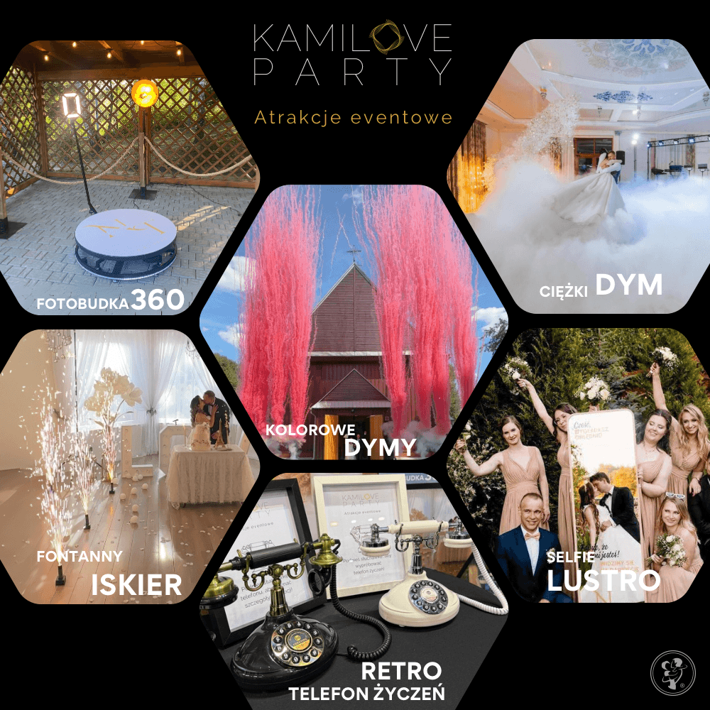 KAMILOVE PARTY - FOTOBUDKA 360 | Fotobudka na wesele Kraków, małopolskie - zdjęcie 1