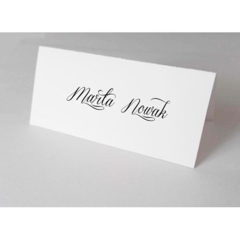 Winietki, winietka ślub, chrzest, komunia : kolor-winietki - biała - zdjęcie 1