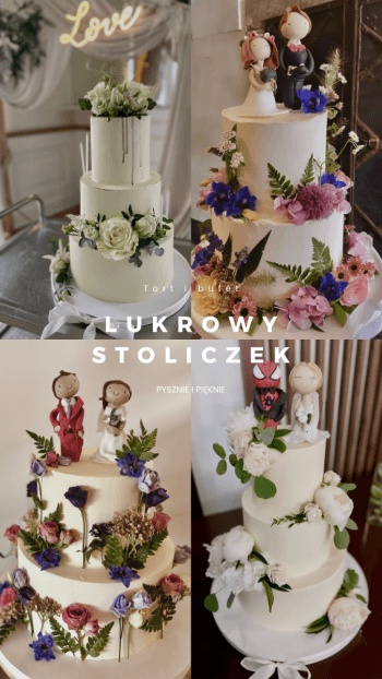 Lukrowy stoliczek - Torty | Tort weselny Pszczyna, śląskie