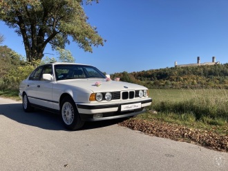 Zabytkowe BMW E34 1990r. | Auto do ślubu Kraków, małopolskie