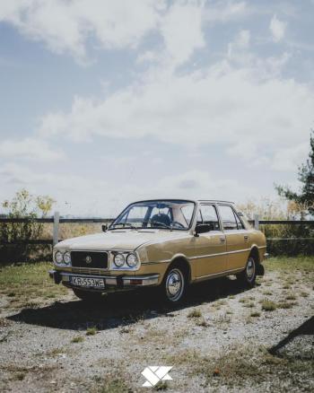 Skoda 120 GLS & Octavia 2 RS | Auto do ślubu Kraków, małopolskie