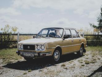 Skoda 120 GLS & Octavia 2 RS | Auto do ślubu Kraków, małopolskie