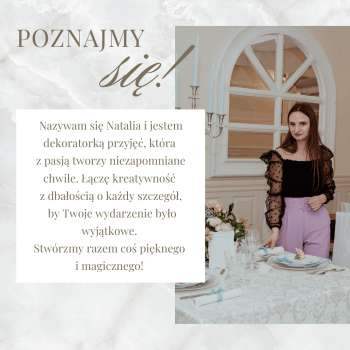 Ale Pięknie! - dekoracja przyjęć | Dekoracje ślubne Dubiecko, podkarpackie