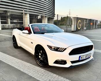 Mustang GT 5.0 Cabrio | Auto do ślubu Lublin, lubelskie