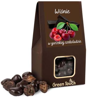 Wiśnie w gorzkiej czekoladzie 100 g - zdjęcie 1