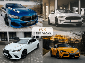 BMW 8, Mustang GT, Supra, Lexus | Auto do ślubu Lublin, lubelskie