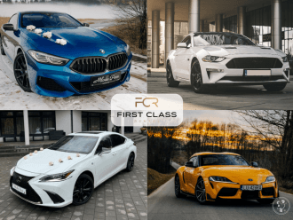 BMW 8, Mustang GT, Supra, Lexus | Auto do ślubu Lublin, lubelskie
