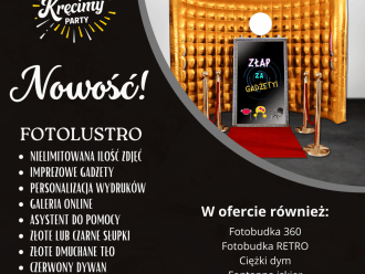 Kręcimy Party Fotobudka 360 | Fotobudka na wesele Żurawnica, lubelskie