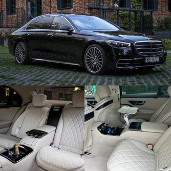 Mercedes-Benz S Klasa W 223 Long | Auto do ślubu Warszawa, mazowieckie