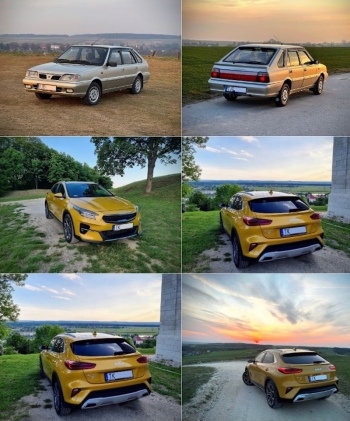 FSO Polonez Caro Plus & Kia Xceed | Auto do ślubu Jędrzejów, świętokrzyskie