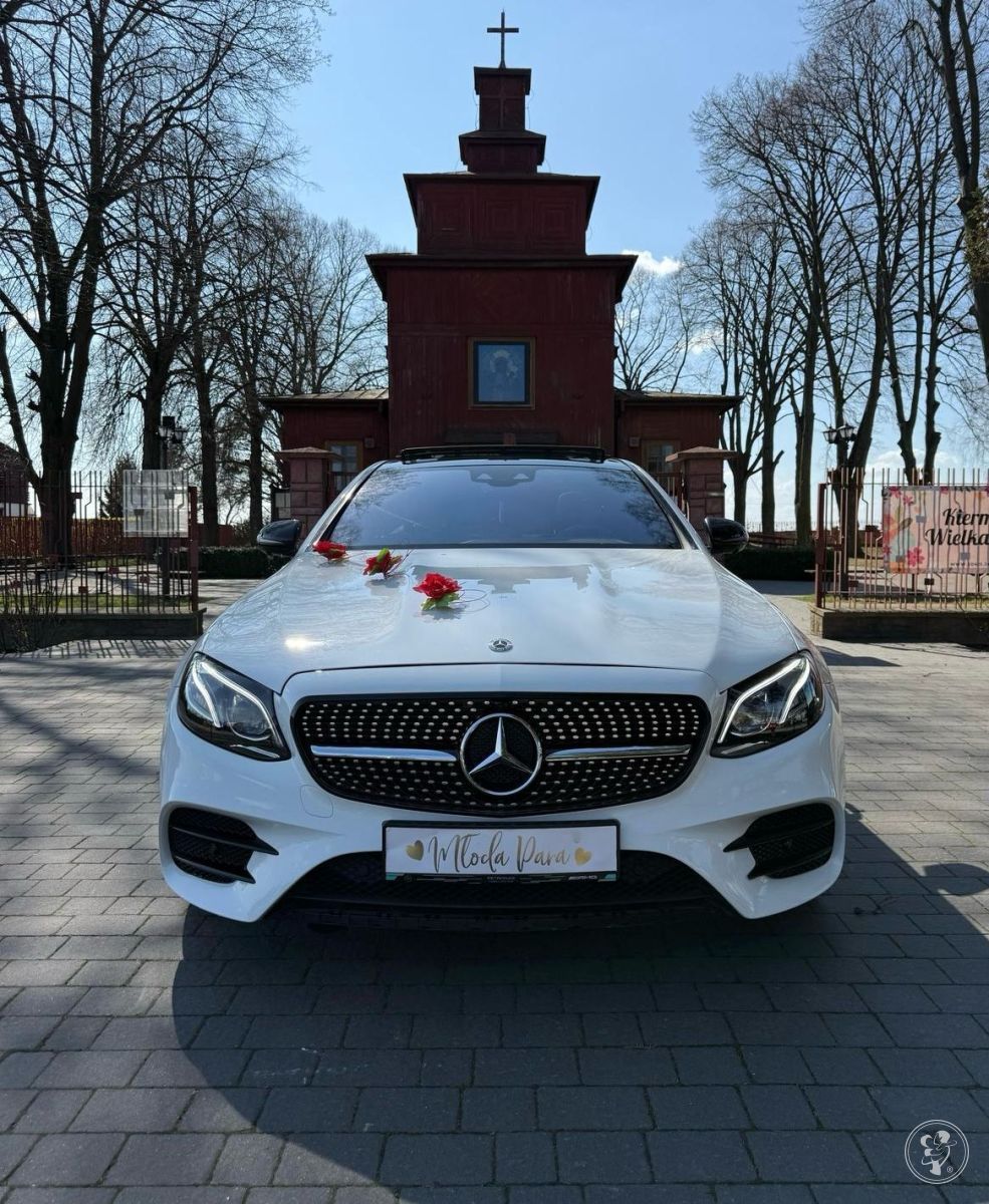 Mercedes E-Klasa Biała Perła | Auto do ślubu Lublin, lubelskie - zdjęcie 1