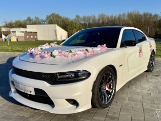 Dodge Charger 392 SRT Perłowa Biel | Auto do ślubu Świdnica, dolnośląskie