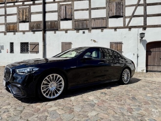 Mercedes S63 AMG E-Performance Long | Auto do ślubu Santocko, lubuskie