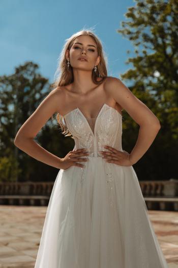 MALAGA, glamour, brokatowa, księżniczka - zdjęcie 1