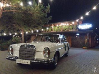 Biały Mercedes-Benz W108 z 1969r | Auto do ślubu Zamość, lubelskie
