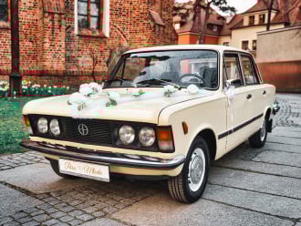 Retro Fiat 125p | Auto do ślubu Bydgoszcz, kujawsko-pomorskie