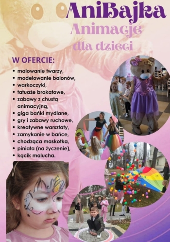 AniBajka | Animator dla dzieci Łódź, łódzkie