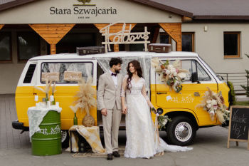 Mąż Żony Fotobudki - Fotobus | Fotobudka na wesele Ogrodzieniec, śląskie