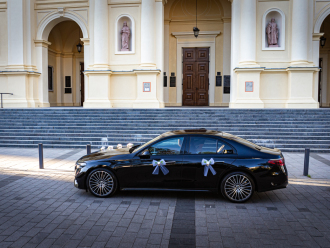 LimoRide - Mercedes klasy E | Auto do ślubu Warszawa, mazowieckie