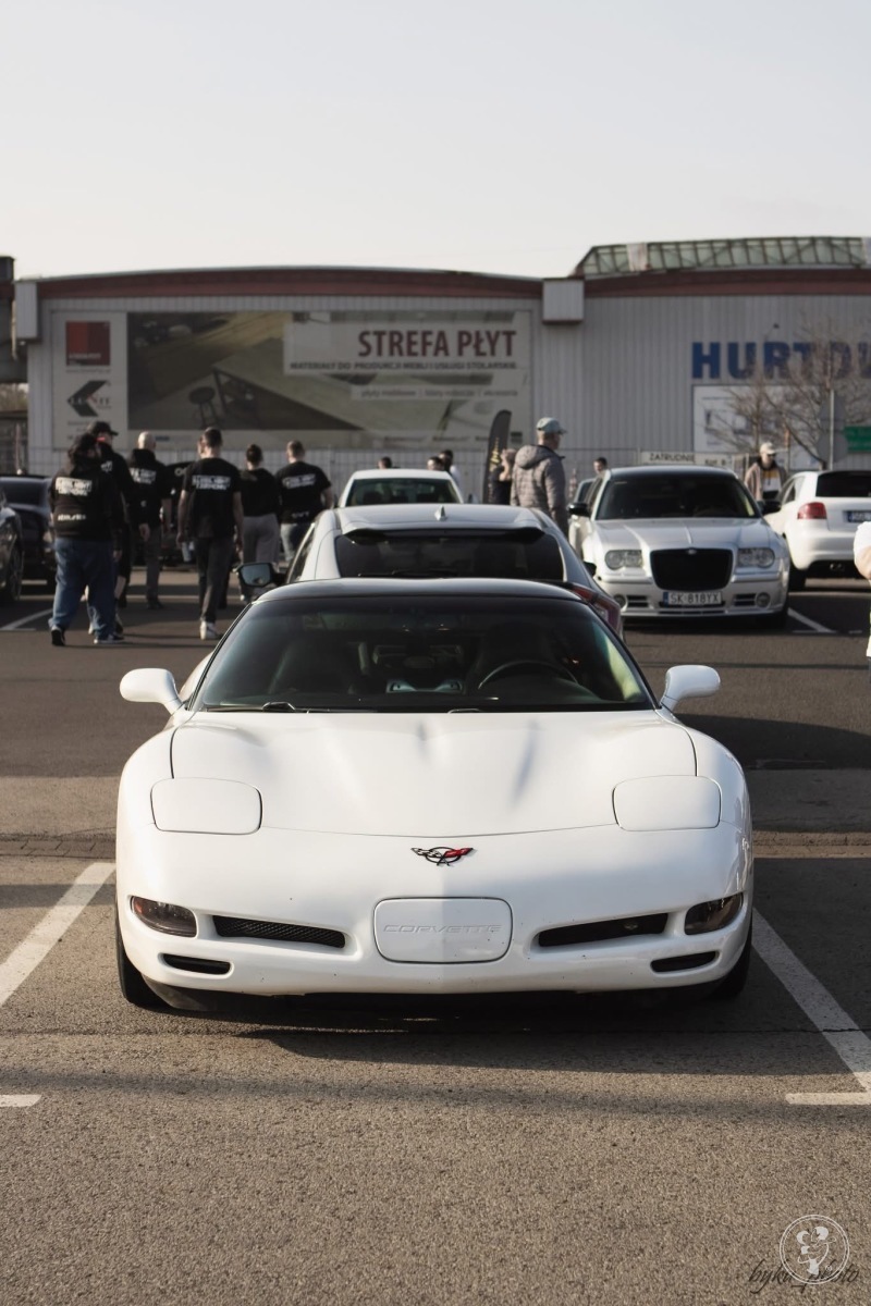 Biały Chevrolet Corvette C5 | Auto do ślubu Cieszyn, śląskie - zdjęcie 1