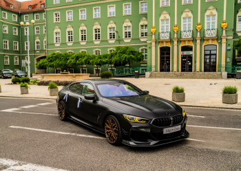 BMW M850i | Satyna | Auto do ślubu Szczecin, zachodniopomorskie