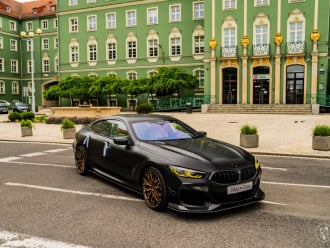 BMW M850i | Satyna | Auto do ślubu Szczecin, zachodniopomorskie