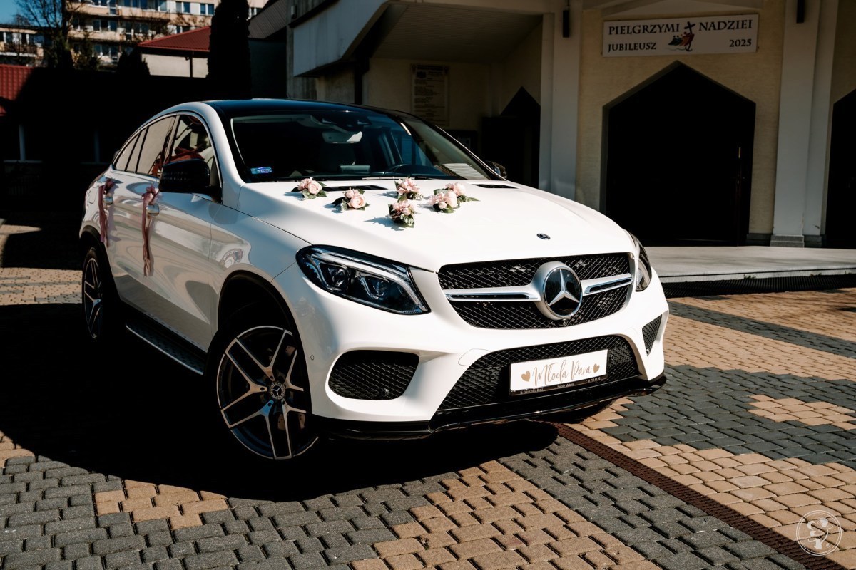 Mercedes GLE Biała Perła | Auto do ślubu Niedrzwica Duża, lubelskie - zdjęcie 1