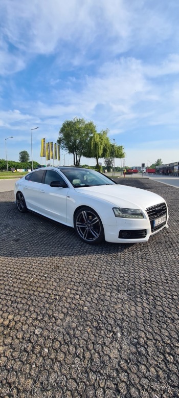 Białe Audi a5 | Auto do ślubu Łęczna, lubelskie