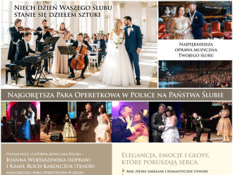 Duet Operetkowy Tenor - Sopran | Oprawa muzyczna ślubu Gierałtowice, śląskie