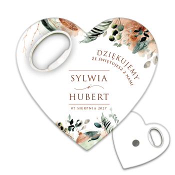 Otwieracz do butelek z magnesem o personalizowanym wzorze - zdjęcie 1