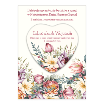 Personalizowana Kartka Na Ślub - zdjęcie 1