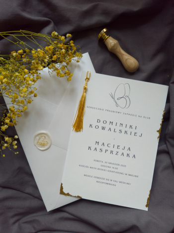 Zaproszenie MOTYL - zdjęcie 1