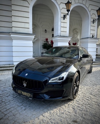 Maserati Quattroporte SQ4 GranSport | Auto do ślubu Warszawa, mazowieckie