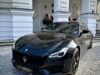 Maserati Quattroporte SQ4 GranSport | Auto do ślubu Warszawa, mazowieckie